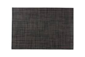 Tischset 45x30cm gewebt Artisan schwarz-grau